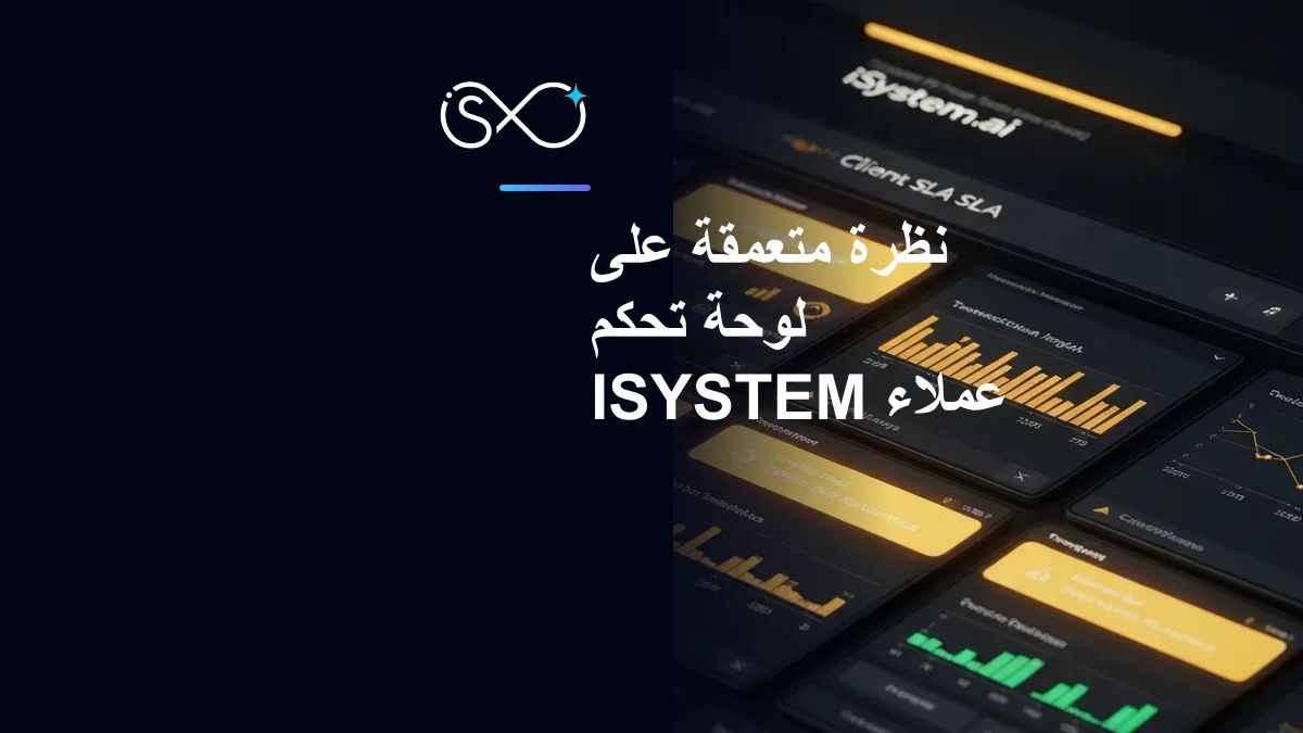 نظرة متعمقة على لوحة تحكم عملاء iSystem.ai واتفاقيات مستوى الخدمة (SLA)