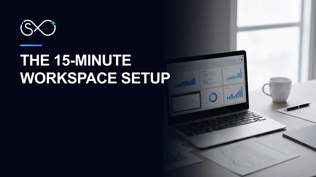 The 15-minute workspace setup