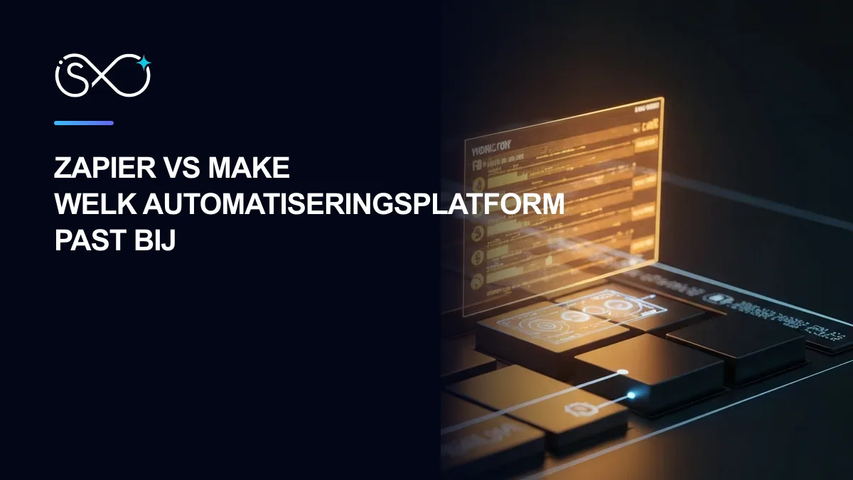 Zapier vs. Make: Welk Automatiseringsplatform Past bij Uw Bedrijf?