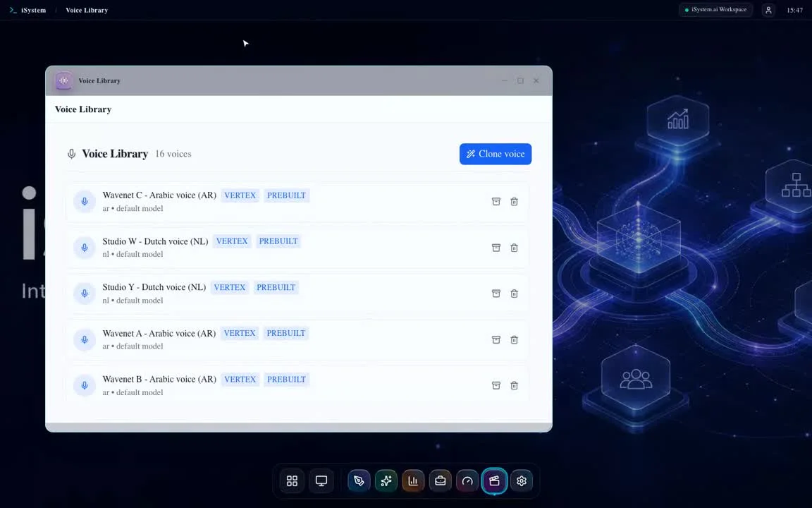Voice Library